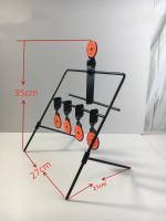 Quality High quality 4 target automatic reset practice shooting target metal rotating for sale
