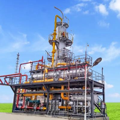 Chine Processus d'unité de déshydratation de gaz de Made TEG de tailleur pour l'eau de retrait à vendre