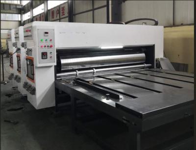 China Sykm900*2000 Printer Slotter Die Cutter Chain Feeder Four Color for sale