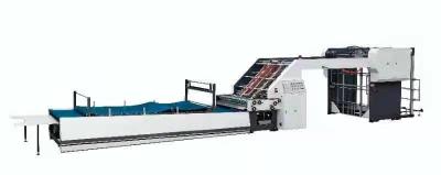 China 6000PCS/H Fully Automatic 5 Layer Flute Laminator Three In One for sale
