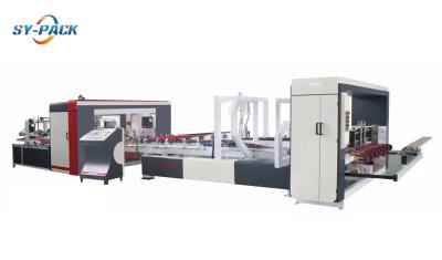 China OEM Fully Automatic Carton Box Stitching Machine Corrugated Box Gluing Machine for sale