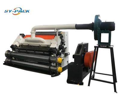 China Electric Heating Cardboard Vacuum Single Facer Corrugated Machine for sale