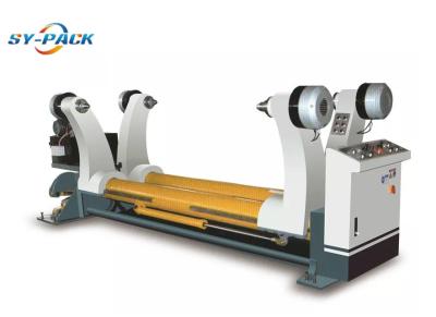 China Hydraulic Mill Roll Stand Carton Box Manufacturing Machine for sale