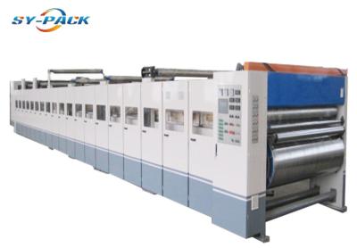 China CE 37KW Double Facer Corrugated Machine With 12pcs Heating Plate for sale