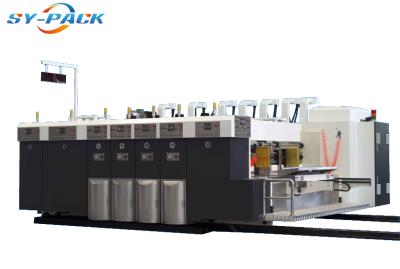 China High Definition Flexo Printing Slotting And Die Cutting Machine 325pcs/Min for sale