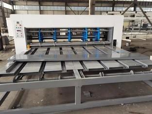 China ODM Chain Feed Carton Box Printing Slotting Machine For Making Box for sale