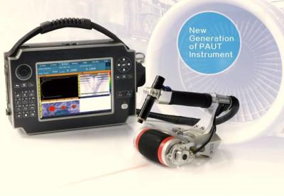 China Portable Ultrasonic Flaw Detector Machine In Physics / Phased Array Flaw Detector for sale