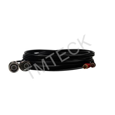 China Ultrasonic Transducer Cables BNC To Microdot Cable With 50 Ohm Impedance for sale