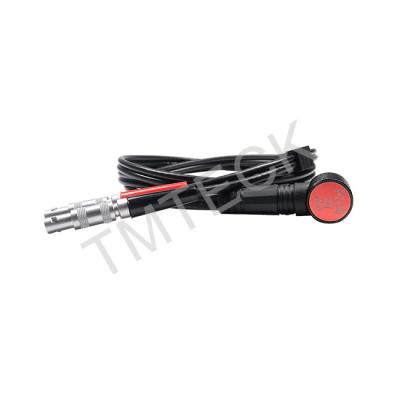 China PT-06 Ultrasonic Thickness Gauge Probe Transducer 6MHz Frequency 7MM Contact Diameter for sale