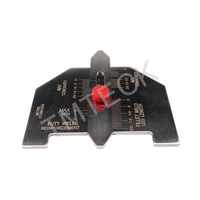 China Custom Ndt Accessories Aws Type Gage Automatic Welding Size Weld Gauge for sale