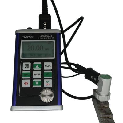 China 128×64 Lcd Ultrasonic Thickness Gauge / Metal Thickness Testing Equipment for sale