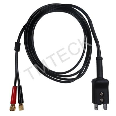 China UT cable equlity  Krautkramer cable DA235  Dual LEMO 00 (double plug) - Dual 1x Microdot small & 1x Microdot Large for sale