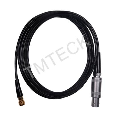 China EQUV. Krautkramer UT cable  MPKM 2  Lemo 1 To Microdot connector cable for ultrasonic transducer for sale