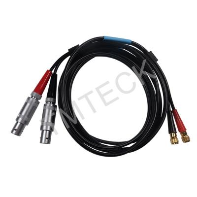 China 2m Krautkramer SEKN2 Dual Ultrasonic Transducer Cables for sale