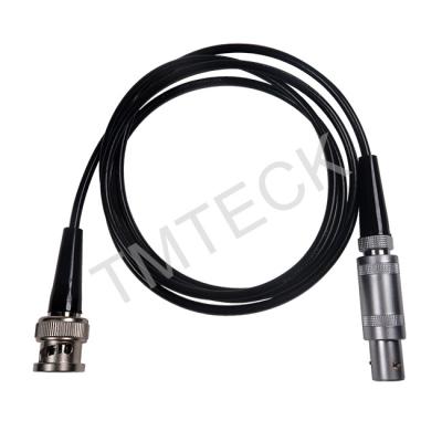 China Black Lemo 1 To BNC Single Ultrasonic Transducer Cables for sale