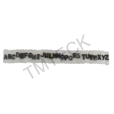 China Ll2 Darkroom Accessories X Ray Lead Letters And Numbers Flat Face 9 X6x2 Mm for sale