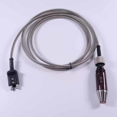 China EQUV GE DA590 5Mhz Thickness Gauge Probe With Armored Cable GE C123 for sale