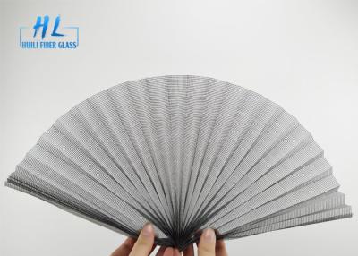 China Anti - Mosquito Plisse Insect Screen Retractable Polyester Material Light Weight for sale