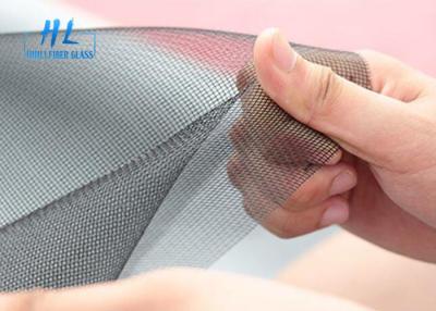 China Tela transparente cinzenta do inseto da fibra de vidro da malha 20*20 para a residência à venda