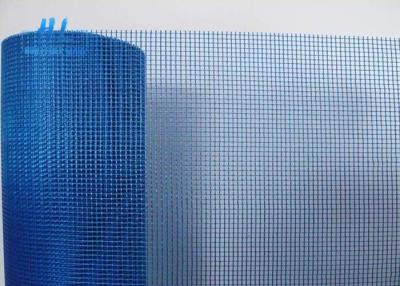 China Blue Fiberglass Wire Mesh , C Glass Fiberglass Seam Tape For Wall Reinforcement for sale