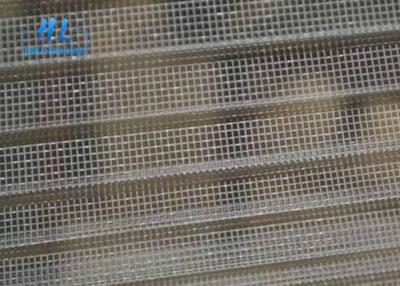 China Grey Retractable Insect Screen , Window / Door Use Concertina Fly Screens for sale