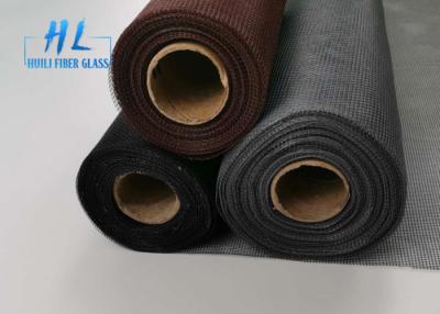 中国 イタリアの市場に黒い色18*16のガラス繊維の蚊帳を耐火性にして下さい 販売のため