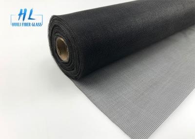 China 20*22 Black Color Waterproof Fiberglass Insect Screen For Filter for sale