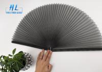 Quality Black Color Polyester Folding Window Screen Use For Window And Doors for sale