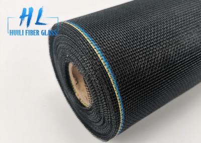 China Weave liso cor do preto da tela do inseto da fibra de vidro de 48 polegadas para Windows à venda