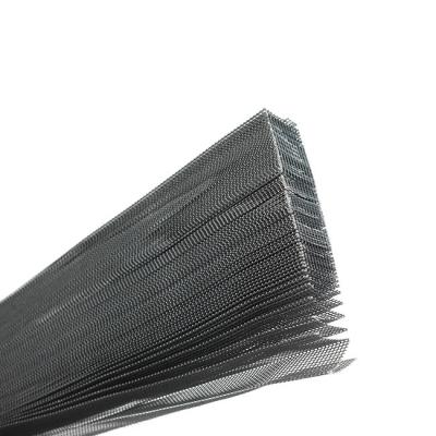 China 8ft 9ft Grau-Farb-Polyester-faltende Fenstergitter-Moskito gefaltete Masche zu verkaufen
