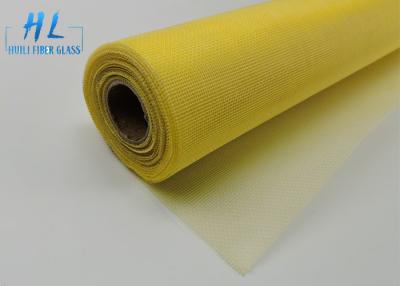 China Yellow Color 18*16 120g Fiberglass Insect Screen For Door & Window for sale