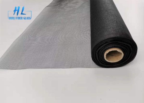 Quality High Fire Proof Fiberglass Insect Screen 17*14 110gsm Grey Mesh for sale