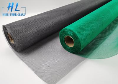 China 120 g/m2 Pantalla de insectos de fibra de vidrio estándar de 3,0 m de ancho Negro en venta