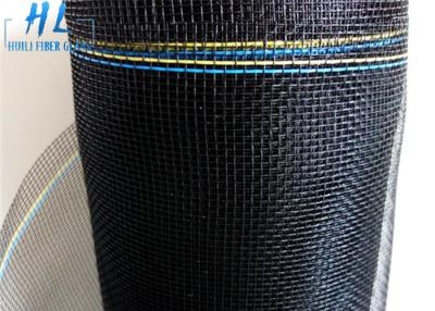 China Tela preta do inseto da fibra de vidro de 18*14 110g, tela de malha da fibra de vidro à venda