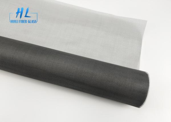 Quality Heat Resistance Fiberglass Window Screen Mesh Anti Fly With Grey Color for sale