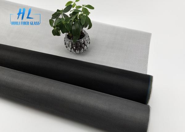 Quality Black Color 20*20 Mesh Size 130G Fitted Fly Screens For Doors for sale