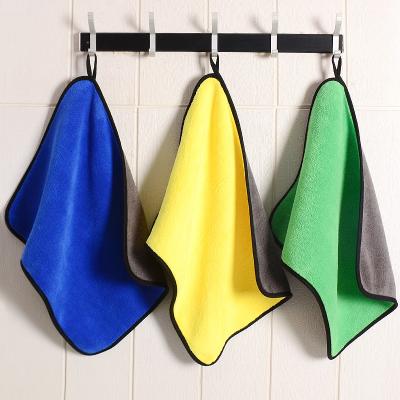 China Coral Fleece 800gsm Microfiber Cleaning Towels Custom for sale