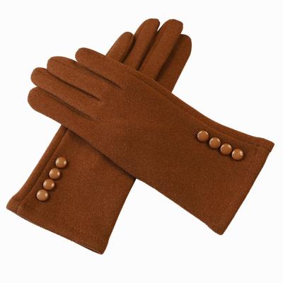 China Polyester Women Cycling Winter Warm Gloves Outdoor Touch Screen 22cm X 16cm for sale