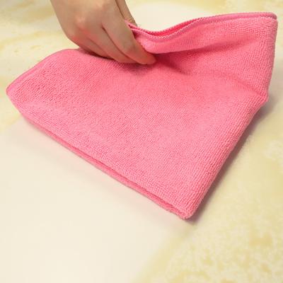 China Super Absorbent Microfiber Cleaning Cloth For Home & Car Microfiber Cleaning Cloths for sale