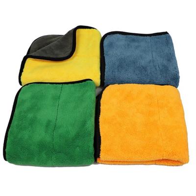 China Eco Friendly Quick Dry Microfiber Cleaning Cloth Towel With Hang 40x40 for sale