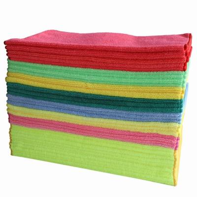China Quick Dry Reusable 40x40cm Microfiber Polishing Towels Cloth Anti Static for sale
