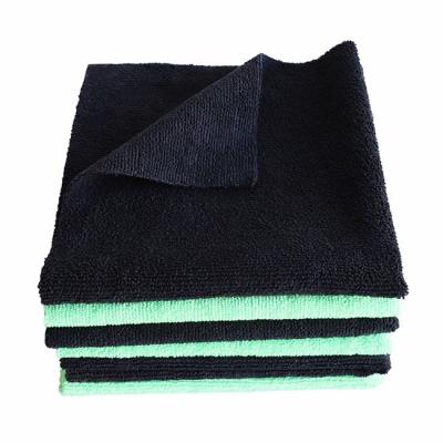 China 380gsm Anti Static Microsoft Cleaning Cloths Towel High Grease Absorption for sale