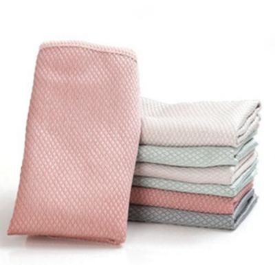 China Reusable Antibacterial Microfiber Cleaning Cloth for Dish window wash for sale
