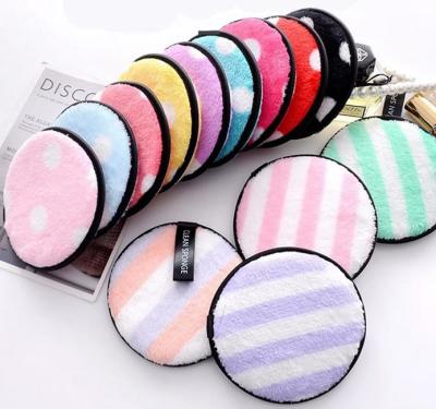 China ODM 4.6'' Face Washing Reusable Make Up Pads Remover rounds Only With Water for sale