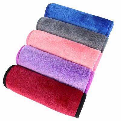 China Organic Microfiber Fleece Magic Makeup Eraser Towel Remover Cloth for sale