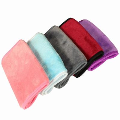 China Absorbent Microfiber Face Makeup Remover Cloth Towel Easy Clean for sale