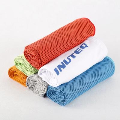 China Custom Printed Ice Cooling Microfiber Sport Towel Rags Yoga For Neck for sale