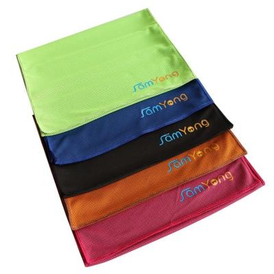 China SGS Antibacterial Cooling Microfiber Sport Towel For Neck for sale