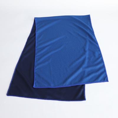 China 12x40 Mesh Material Cooling Microfiber Sport Towel For Running for sale