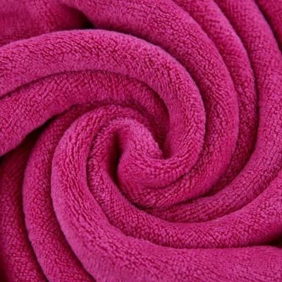 Chine Bath mou d'Odm Coral Velvet Oversized Extra Large couvre des serviettes pour la douche à vendre